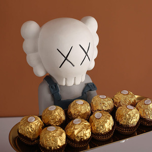 Creative Violent Bear Ornament Key Storage Tray Living Room Home Entryway TV <b>Cabinet</b> Decoration - Product Image 4