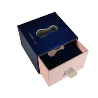 Cubo Premium diseño moderno logotipo personalizado regalo vacío cajas de joyería embalaje para anillo collar pendientes