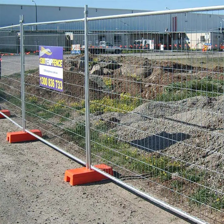 仮フェンスパネル建設現場仮フェンシングオーストラリア標準亜鉛メッキ