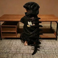 Coiffe en peluche squelette de dinosaure viral et amusant, vente en gros, jouet fantaisie mignon pour cosplay, pour adultes et enfants, accessoire photo pour fête d'Halloween