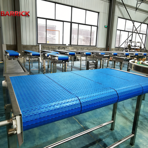 PVC/PU Bantlı Yatay Konveyör, Hafif Yük Taşıma Sistemi, Malzeme Taşıma Endüstrisi Kullanımı İçin Bantlı Konveyör - Product Image 5