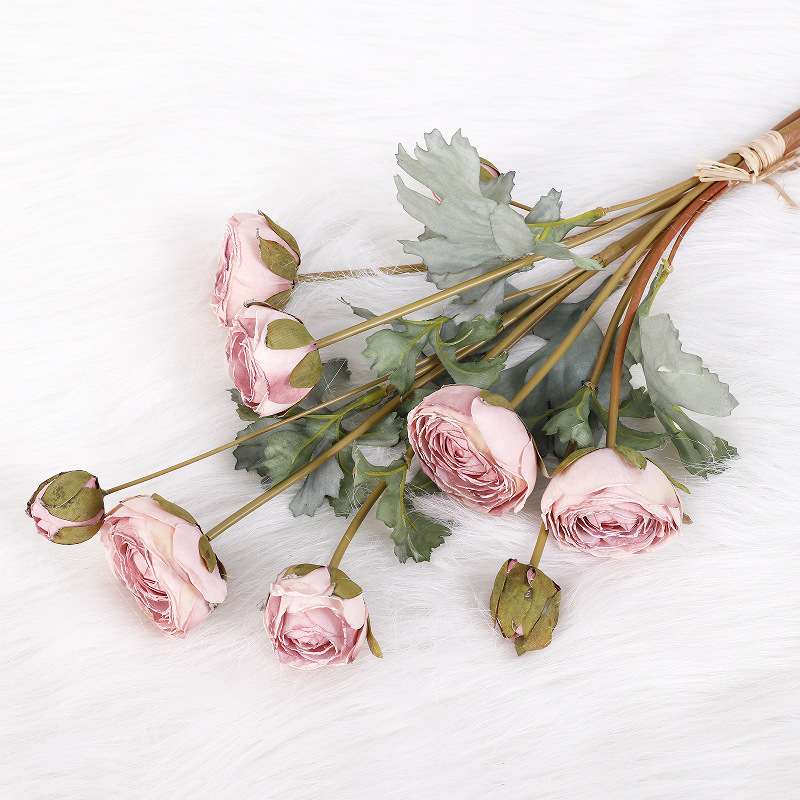 Dewdrops adorn the bundle [Autumn Pink].