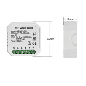 Interrupteur WiFi pour rideaux, maison intelligente, télécommande par application Tuya, compatible avec Google Home Alex Switch <span class=keywords><strong>Bot</strong></span>, ouvre-rideaux - Product Image 6