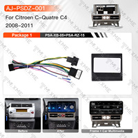 Lecteur DVD de voiture à écran tactile universel, radio multimédia Android 12,3 pouces pour CITROEN 2008-2011 C-QUATR