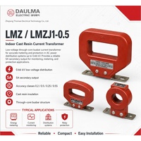 Transformateur de courant LMZJ1-0.5 |   CT intérieur 0,66 kV pour appareillage de commutation |   5A Secondaire |   Précision 0.2/0.5/0.2S/0.5S