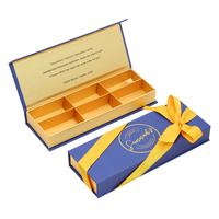 Boîte cadeau musulmane rigide de luxe Eid Mubarak boîte d'emballage carton ensemble de papier bonbons sucrés chocolat emballage Date boîte pour le Ramadan