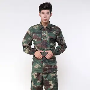 Pengda celana lapangan kamuflase taktis Prancis F2, jaket seragam CE Camo tahan lama kualitas