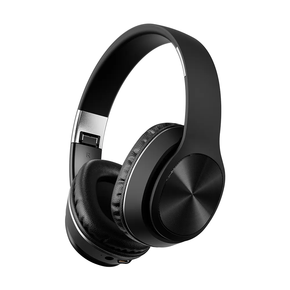 Música Headset Fm E Suporte Sd Card com Mic fone de ouvido sem fio preço paquistão