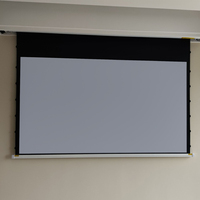 Écran de projection motorisé SCREEN PRO 4K 92-180 pouces, écran de projection anti-taches 3C pour projecteurs laser triple RGB