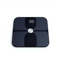 Balance intelligente fiable avec Bluetooth, pèse-personne numérique pour salle de bain, suivi des données de poids corporel, design moderne, prise en charge du pesage