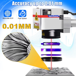 Nueva Máquina de Marcado Láser UV de 3W-20W de Alta Precisión, CNC de Sobremesa, Grabado en Vidrio y Cerámica, Compatible con DWG/DST/AI/DXF/PLT/BMP, EZ CAD - Product Image 2