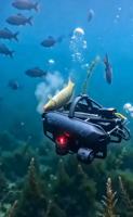 ROV Submarino Portátil con Función de Captura de Peces, Detector de Sonar en Tiempo Real, Cámara de Video Subacuática HD, para Pesca y Estudios Marinos
