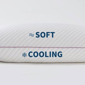 Oreiller de lit en mousse à mémoire de forme déchiquetée blanche, oreiller de sommeil pour un bon repos, conception personnalisée - Product Image 4