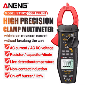 Multimètre numérique à pince ANENG ST192, 6000 True RMS, mesure de la capacité, NCV, Ohmmètre, Transistor, IP66 - Product Image 2
