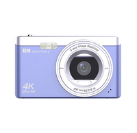 Appareil photo numérique reflex numérique 4K en gros D16B, grand angle 170°, zoom 16x, capteur Sony IMX175 48MP, écran 2,8 pouces, 128 Go, 13 modes de scène, reconnaissance faciale