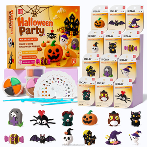 Ensemble de pâte à modeler pour enfants conforme à la norme CPC, pâte à modeler ultra légère à séchage à l'air, pâte à modeler sûre, douce et non toxique pour l'art en classe préscolaire - Product Image 1