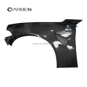 Nuovi Parafanghi Anteriori in Fibra di Carbonio Stile GTAm per <span class=keywords><strong>Alfa</strong></span> Romeo Giulia. Aggiornamento Facelift di Alta Qualità Bolt-On Forgiato a Nido d'Ape - Product Image 2