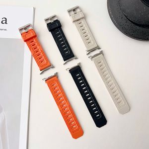 Bracelet de montre sport robuste en TPU pour <span class=keywords><strong>Samsung</strong></span> Galaxy <span class=keywords><strong>Watch</strong></span> 8 7 6 <span class=keywords><strong>5</strong></span> 4, bracelet de remplacement respirant pour hommes, bracelet de fitness - Product Image 1