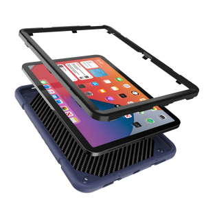 Funda Resistente con Soporte para <span class=keywords><strong>iPad</strong></span> 10.ª, 11.ª, <span class=keywords><strong>12</strong></span>.ª Generación 2026 A16 7 8 <span class=keywords><strong>9</strong></span>, Funda de Silicona a Prueba de Golpes para Niños - Product Image 1