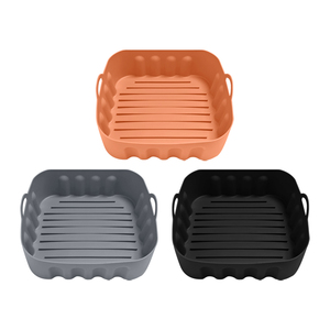 Revêtement <span class=keywords><strong>en</strong></span> <span class=keywords><strong>silicone</strong></span> <span class=keywords><strong>pour</strong></span> friteuse à <span class=keywords><strong>air</strong></span>, résistant à la chaleur, antiadhésif, facile à nettoyer, réutilisable, sans BPA, pliable, écologique, <span class=keywords><strong>pour</strong></span> friteuse à <span class=keywords><strong>air</strong></span> - Product Image 2