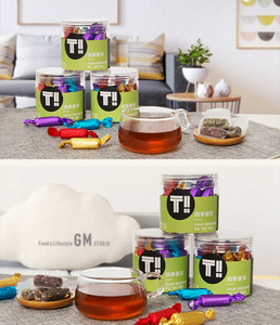 Té Negro Pu'er de China <span class=keywords><strong>para</strong></span> <span class=keywords><strong>Bajar</strong></span> de Peso con Cáscara de Mandarina en Envase Tipo Caja de Caramelos - Product Image 6