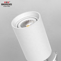 Spot LED encastré moderne en aluminium Berdis, 5-40W, température de couleur 6000K réglable, pour bureau et salon