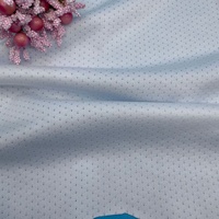 Kain Brokat Poliester 100D Starry Sky, Elastisitas Rendah, Tenun, 60GSM, Berat Sedang, Motif Bintang Kecil, Cetak, 100% Memory, Cocok untuk Kanopi