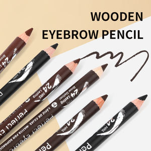 Crayon à sourcils en bois de Zhejiang, 2025 SAS OEM/ODM, vente en gros personnalisée, couleurs de base, cosmétique, 24 heures de tenue, imperméable, sans produits chimiques - Product Image 5