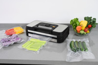 Scelleuse sous vide électrique portative pour aliments, machine d'emballage sous vide portable, vitesse réglable, fonction d'inflation, économiseur d'aliments pour la cuisine