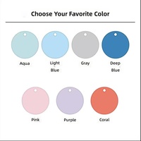 Étiquette d'identification pour animaux de compagnie en silicone, gravée au laser personnalisée, étiquette de nom pour chien ou chat, ronde, silencieuse, durable, 7 couleurs, 10 modèles, vente en gros