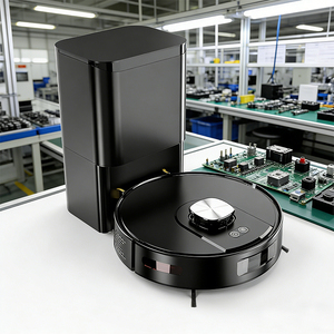 Robot Aspirador y Fregasuelos Automático V2L-SJ con Autovaciado, Navegación LDS, para Uso Doméstico y Hotelero, OEM ODM - Product Image 1