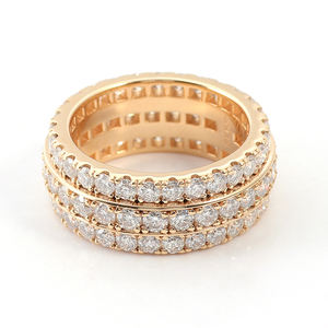 Fine Jewelry Custom Vvs <strong>Moissanite</strong> Diamond Gemstone <strong>Rings</strong> <strong>Men</strong> Wedding Engagement <strong>Ring</strong> Real Gold 18k 14k 10k 925silver <strong>Ring</strong> - Product Image 2