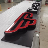 Panneau signe personnalisé de canaux led, logo, panneau avant de magasin d'affaires, signalisation de nom, design pour magasin