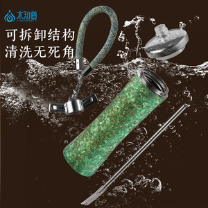 Water Know Pure Titanium Thermos Mug 500Ml Thermal Insulation Business Gift Cup - Product Image 3