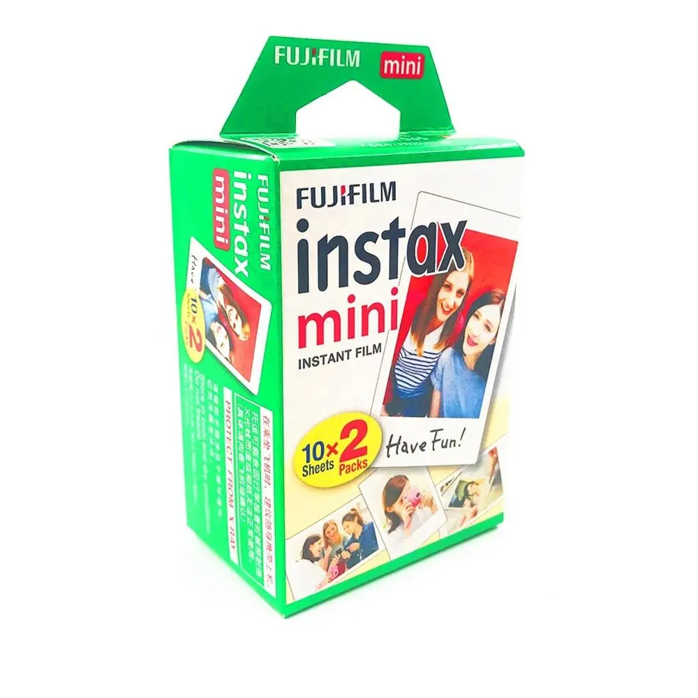Fujifilm Instax film für mini 11/mini 9/mini 8/mini 25/mini 90 Instax Instant kamera Twin Pack Film weiß