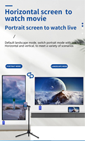 Koogold 4K Miracast DLNA/Airplay TV Dongle pour Affichage Sans Fil Plein Écran, Streaming en Direct et Duplication d'Écran pour TikTok YouTube sous Linux OS