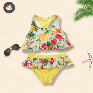 New fashion hot selling baby beachwear swimwear two piece swimwear kid