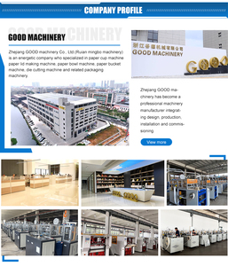 GD-T08 Hoàn toàn tự động giá thấp nóng chảy keo gợn đôi tường Cốc giấy quạt máy dập nổi - Product Image 5