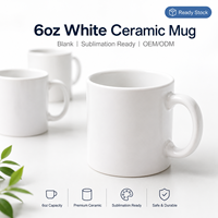 Tasses miniatures en porcelaine fine de 6 oz, personnalisables avec logo, pour expresso, café, thé, desserts et sauces, vente en gros
