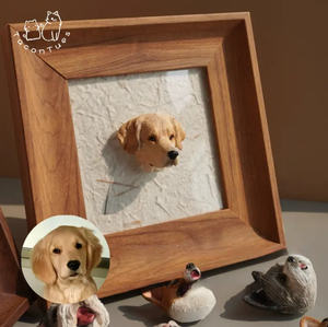 Portraits d'animaux méticuleusement reproduits pour cadres magnétiques et décoration intérieure - Product Image 4