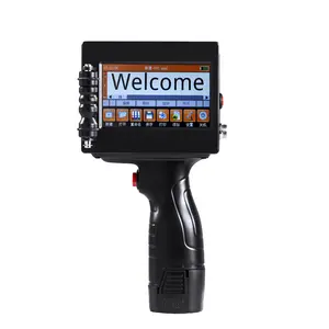 BTMARK Professional Continuous Handheld Inkjet Coder Printer for Date Batch Code LOGO