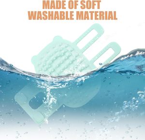 Brosse de Douche en Silicone Souple 2026 avec Distributeur de Savon pour Animaux (Chats, Chiens, Petits Animaux) – Couleurs et Formes Personnalisables OEM/ODM - Product Image 3