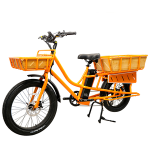 Vélo électrique familial 24 pouces 500W avec deux batteries au lithium, vélo de livraison 250W, longue autonomie Ultra 250 - Product Image 3
