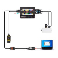 Nuevo 2026 GODIAG GT100 PLUS GPT ENET DOIP 24V-12V Herramientas Automotrices Caja de Conexión OBD II Conector ECU GODIAG GT100 PLUS