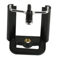 Support de téléphone portable multifonctionnel : clip pour caméra, support monopode, adaptateur de trépied