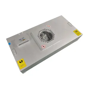 Bom Preço Pré Filtro Cogumelo Teto Sistema Laminar Flow Hood HEPA Fan Filter Unit for Clean Room