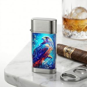Falcon X French Stock Luxury Metal <b>Lighter</b> <b>Windproof</b> Refillable Oil Cigarette Custom Classic Engraved Design - Product Image 4