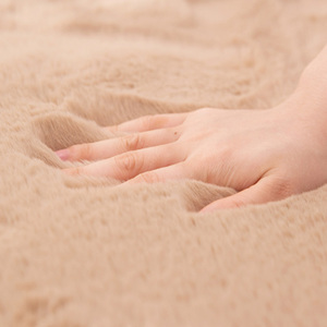 Hộ gia đình hiện đại mềm Faux Thỏ lông thảm với TPR ủng hộ lông sang trọng Fluffy thảm cho phòng khách chân Mat Thảm bán buôn - Product Image 1