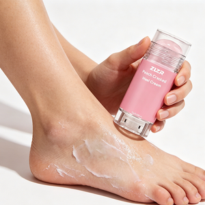 Baume pour les pieds bio parfumé à la fraise pour la réparation des talons secs et gercés, hydratation intensive, soin réparateur pour les pieds féminins - Product Image 5