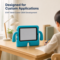 Fabricant de coques de tablette en mousse EVA moulée sur mesure pour le développement de protections, formes personnalisées, couleurs et production OEM
